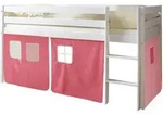 Spielbett Holz Malte ca. 90x200 cm Rosa