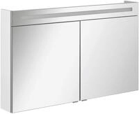 Spiegelschrank B. Clever mit LED 2-t&uuml;rig ca. 120x71 cm Wei&szlig;