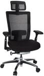 Drehstuhl Nova Pro 1 Schwarz ca. 65x133x60cm