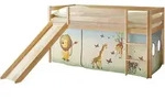 Spielbett Manuel Echtholz ca. 90x200 cm Safaridesign