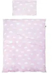 BABYBETTW&Auml;SCHE Kleine Wolke rosa 100 x 135 cm