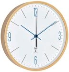 Funkuhr Braun/Wei&szlig;/Blau