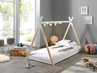 HAUSBETT Tipi 90x200 cm Wei&szlig;