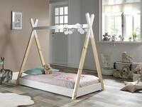 HAUSBETT Tipi 70x140 cm Wei&szlig;