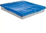 ABDECKPLANE F&Uuml;R SANDK&Auml;STEN blau