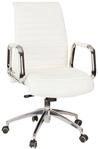 Drehstuhl Aspera 10 Creme/Silberfarben