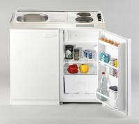 Respekta Minik&uuml;che Pantry Wei&szlig; B: ca. 100cm Wei&szlig;