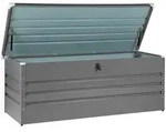 AUFLAGENBOX Stahl grau 165/70 cm Cebrosa