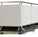 BALKONUMSPANNUNG SolVision HB2 90/500 cm Wei&szlig; Polyethylen
