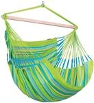 H&auml;ngesessel Kingsize Hammock Echtholz Gelb/Gr&uuml;n