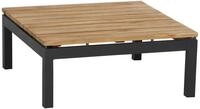 Loungetisch Alvida Teakholz /Schwarz B: ca. 73,5 cm