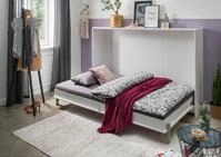 Klappbett Juist ca. 140x200 cm Wei&szlig;