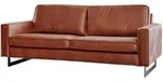 SOFA VILNIUS Braun Lederfaserstoff