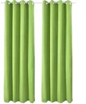 VORHANG Amelie TO mit &Ouml;se 140x245cm Gr&uuml;n (2tlg)