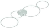 LED-Deckenleuchte Rondo in Wei&szlig; max. 37 Watt Deckenlampe