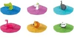 KINDERBECHER-DECKEL Bambini bunt 6er Set