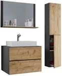 Badezimmer Lendas 4-tlg. ca. 94 cm Honigeiche