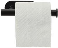 Toilettenpapierhalter aus Metall in Schwarz