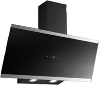 PKM Dunstabzugshaube S33-90A+BTH Schwarz, Energieeffizienzklasse: A+