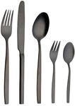 Besteckset Positano Schwarz 30-teilig