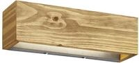 LED-Wandleuchte Brad in Naturfarben max. 13,5 Watt Wandlampe