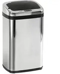 EDELSTAHL Automatik Sensor M&uuml;lleimer Abfalleimer Sensor viereckig 30L