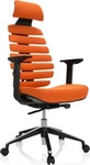 Drehstuhl Ergo Line II Pro Orange/Schwarz ca. 65x131x53cm