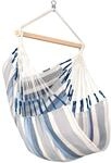 H&auml;ngesessel Basic Hammock Chair Outdoor Wei&szlig;/Blau