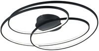 LED-Deckenleuchte Gale in Schwarz max. 50 Watt Deckenlampe
