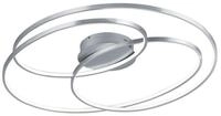 LED-Deckenleuchte Gale Nickelfarben max. 50 Watt Deckenlampe