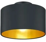 Deckenleuchte Hostel in Schwarz/Gold max. 40 Watt Deckenlampe