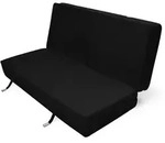 KLAPPMATRATZE Campix 195/120/7 cm Schwarz