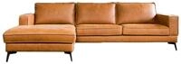 ECKSOFA BLOOM Braun Leder