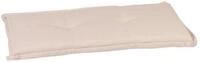 Bankauflage Ascot ca. 100x45 cm Beige