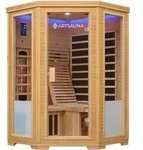 INFRAROTKABINE Aalborg mit Dual Technologie & Hemlockholz
