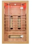 INFRAROTKABINE Kiruna 120 mit Dual Technologie & Hemlockholz