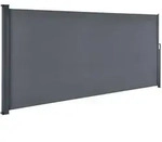 SEITENMARKISE Dubai dunkelgrau 500x160 cm
