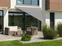 Schneider Sonnensegel Teneriffa Dreieck ca.360x0,5x360cm Silberfarben
