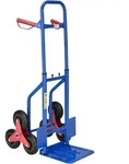 TREPPENSACKKARRE blau mit Dreikranzr&auml;dern