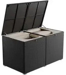 AUFLAGENBOX Ikaria schwarz