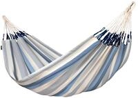 La Siesta H&auml;ngematte Classic Double Hammock Outdoor Blau/Wei&szlig;