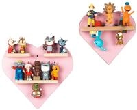 Kinderregal-Set Boarti 2-tlg. Rosa