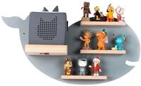 Kinderregal Boarti Grau