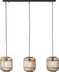 Brilliant PENDELLEUCHTE Woodrow 93778/20 Hellbraun