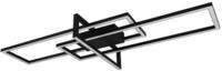 LED-Deckenleuchte Salinas in Schwarz max. 34 Watt Deckenlampe
