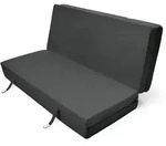 KLAPPMATRATZE Campix 195/120/7 cm Anthrazit