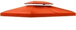 PAVILLONDACH, Polyester, Rostrot