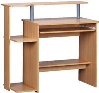 Computertisch ca. 48x94x90 cm Buchefarben