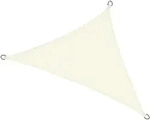 SONNENSEGEL SolVision PS9 420/420/600 cm dreieckig Creme PE