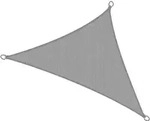 SONNENSEGEL SolVision HS9 500/500/700 cm dreieckig Grau HDPE